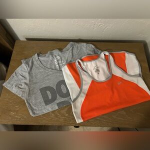 Nike workout tops